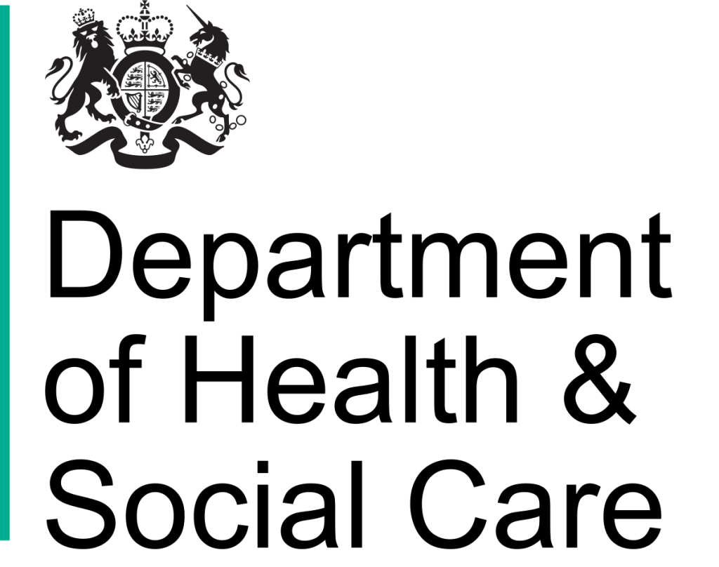 logo of united kingdom department of health and social care.svg